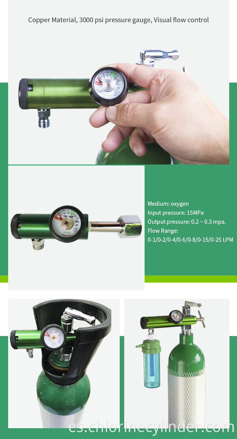 Oxygen Regulator Flowmeter